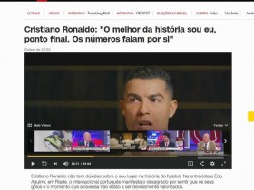 【红龙扑克】C罗专访言论引热议:“我是史上最佳,数字说明一切”