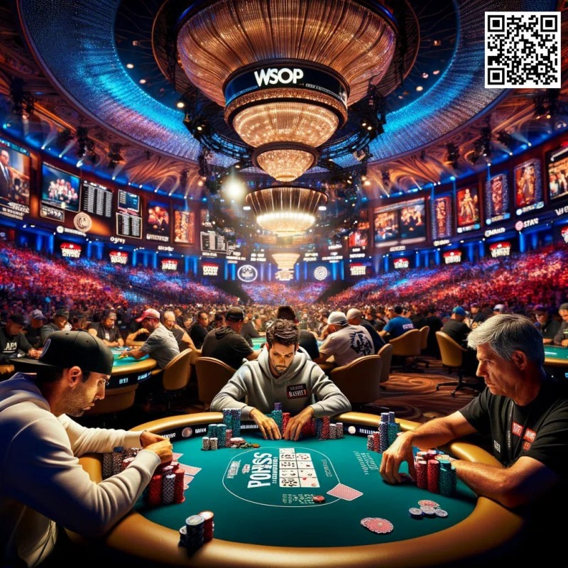 【红龙扑克】话题 | 2024年WSOP主赛事参赛人数达10,112人，创下新纪录