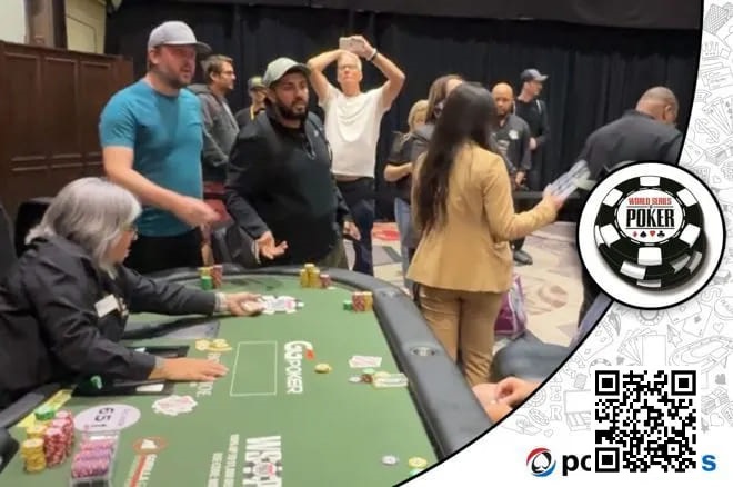 【红龙扑克】选手提前亮牌angle shoot引争议，另一选手不满裁决受处罚 | WSOP主赛