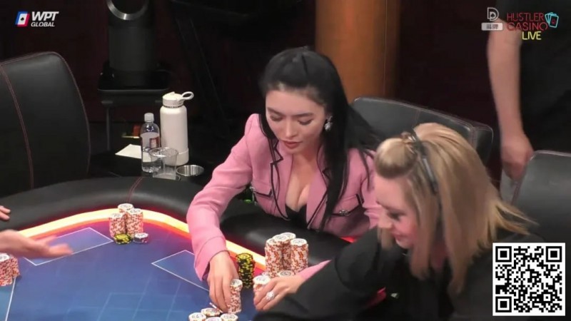 【红龙扑克】Hustler的不败神话 All-in姐成为HCL最大女赢家