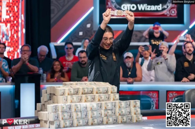 【红龙扑克】WSOP主赛冠军回应争议：我还是闭嘴吧