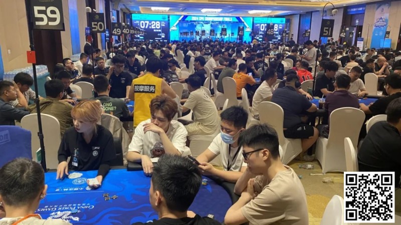【红龙扑克】CPG三亚总决赛斗罢艰难再出发！主赛喜迎3787人次参赛余1446人晋级 杨旭东收揽302500计分牌成C组382人领头羊