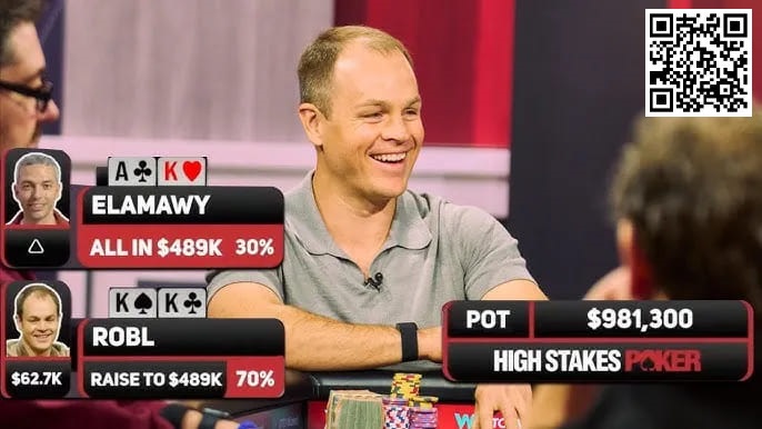 【红龙扑克】KK vs AK! 谁能赢下$981,300巨池