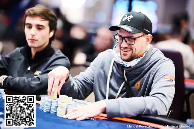 【红龙扑克】话题 | EPT塞浦路斯站主赛事Bobby James领先45名幸存者