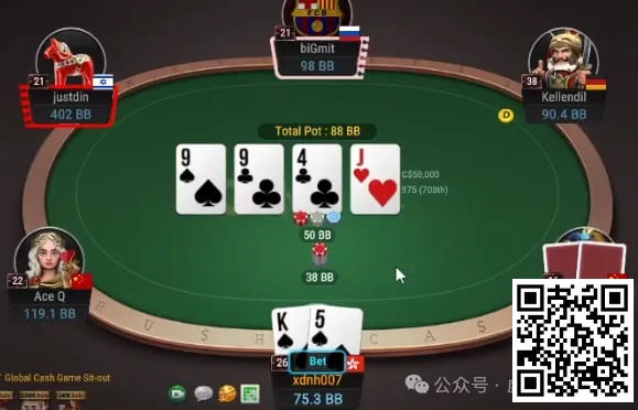 【红龙扑克】牌局分析：没牌就乱抡