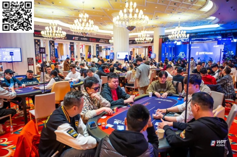 【红龙扑克】济州扑克嘉年华｜WPT主赛第三轮结束 LI DONG 450万领衔24人晋级第四轮
