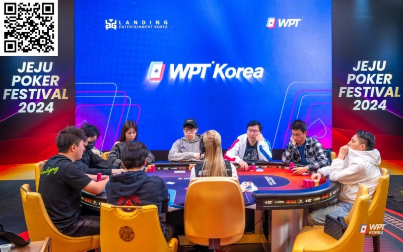 【红龙扑克】济州扑克嘉年华｜WPT主赛6人决赛桌诞生 李栋1270W蝉联记分牌榜首领跑决赛圈