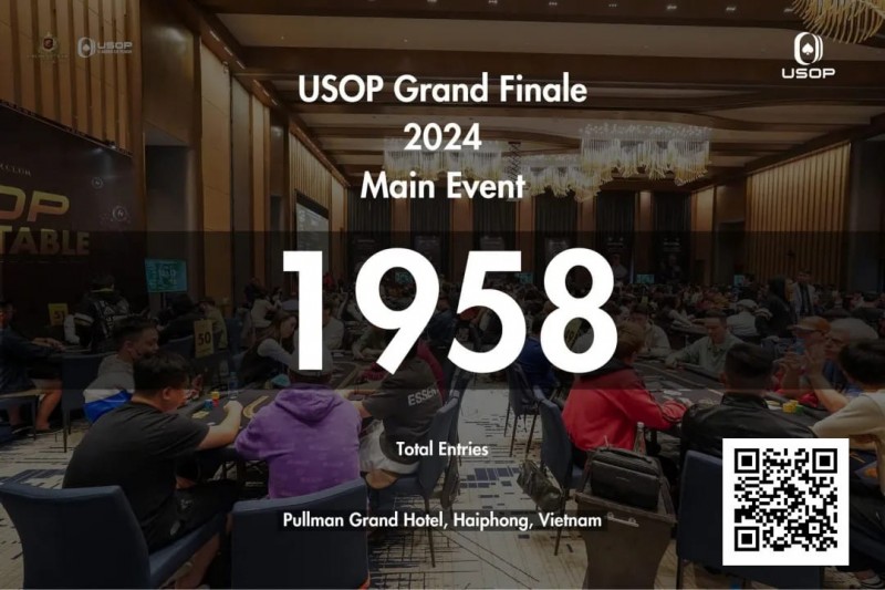 【红龙扑克】USOP总决赛｜主赛事圆满结束！韩国选手Choi Hun Tae斩获冠军奖杯！加冕称王！中国选手包揽二三四名分走最大一块蛋糕！