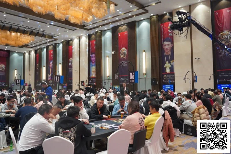 【红龙扑克】黄河杯暨第五届TJPT®总决赛 | 主赛557人次参赛170人晋级，夏忠民、刘恒昭分别领跑