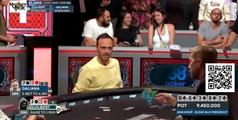 【红龙扑克】话题 | WSOP 的2,500美元单挑赛中的“世纪诈唬”