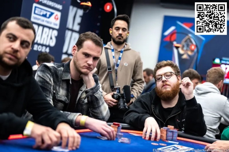 【红龙扑克】2024 EPT巴黎：孙云升、张阳、茅人及、张宏儒晋级€2,200 FPS豪客赛Day2