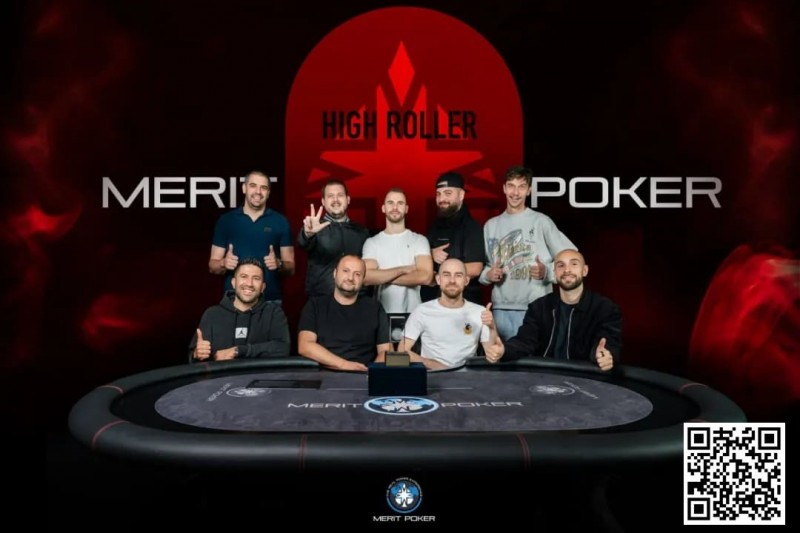 【红龙扑克】Merit Poker卡门系列赛 | 波兰选手Jakub Michalak获豪客赛冠军，孙云升MPC晋级DAY2