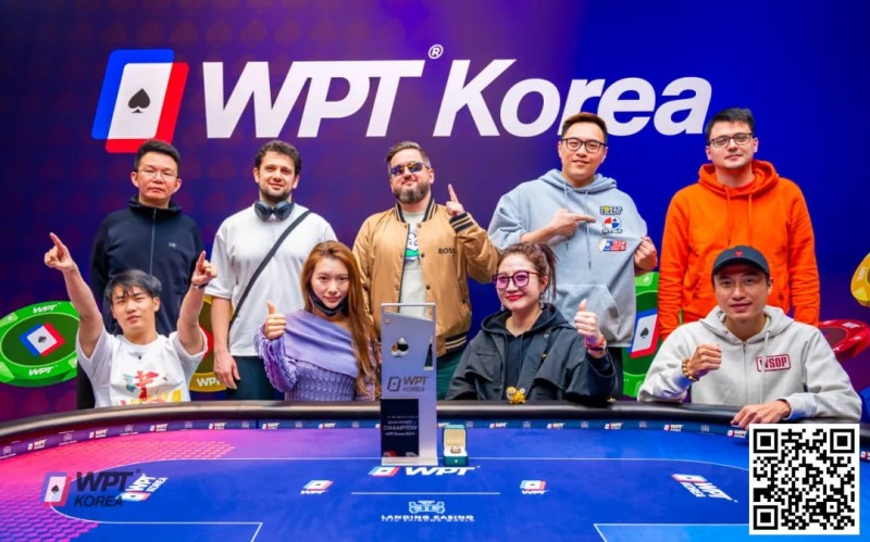 【红龙扑克】WPT济州岛站｜匈牙利选手Mate Hanusi最短码逆袭翻盘夺取主赛冠军！马莉拿下亚军！