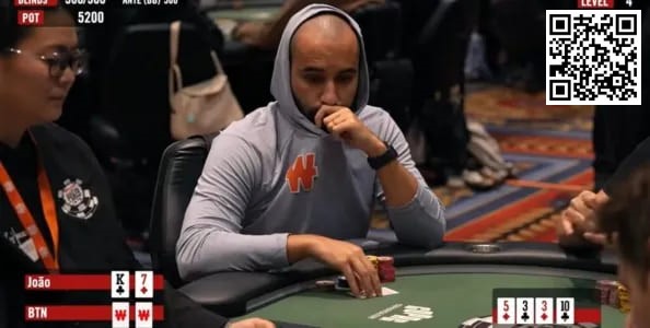 【红龙扑克】话题 | 深入职业玩家的内心,Joao Vieira试图诈唬Viktor Blom的”思维过程”。