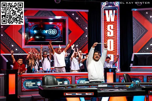 【红龙扑克】2024 WSOP | Santhosh Suvarna夺得25万美元超级豪客赛冠军