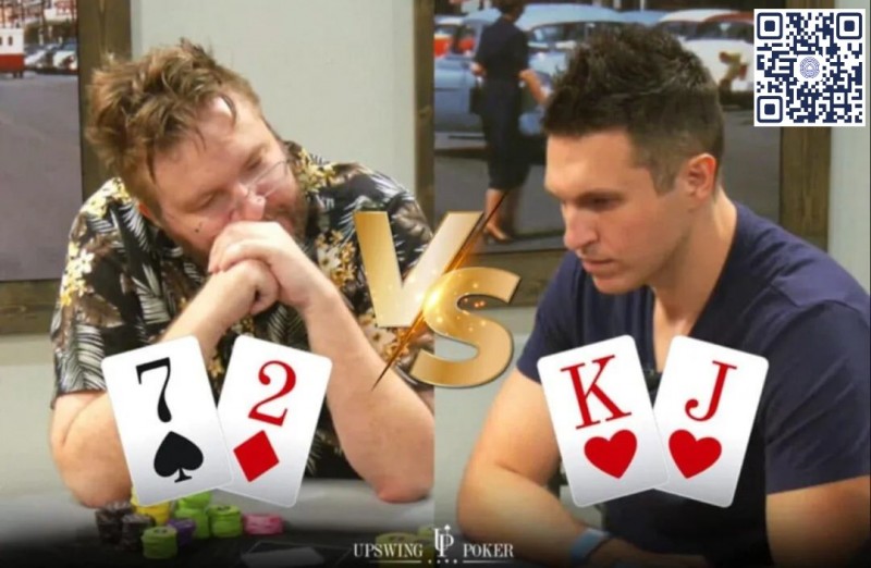 【红龙扑克】27杂色5bet诈唬撞钢板，Doug Polk大笑露马脚错失清台机会