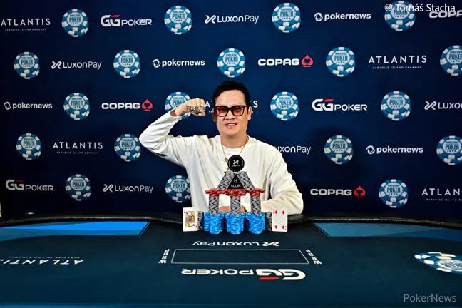 【红龙扑克】简讯 | 陈东在WSOP天堂赛10,000美元豪客赛夺冠，赢得首条金手链