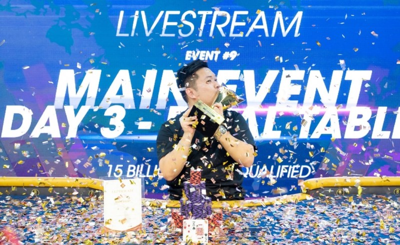 【红龙扑克】2023APF越南站 | 赛事圆满收官 越南阮明安夺得主赛冠军