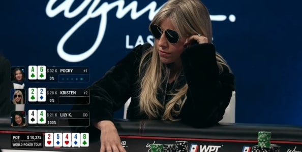 【红龙扑克】讨论 | Kristen Foxen Bicknell的弃牌让人大吃一惊