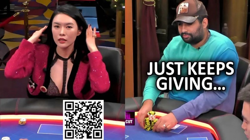 【红龙扑克】ALL IN 姐五分钟斩获10W刀！“大对子”岂是你Airball能轻松偷的？