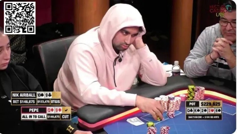 【红龙扑克】牌局分析 | Nik Airball用史诗般的诈唬摧毁了Pepe