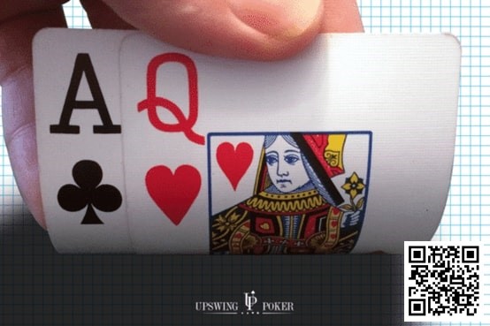 【红龙扑克】玩法：翻前3-bet后碰上4-bet，AQo能跟注的情况只有一种