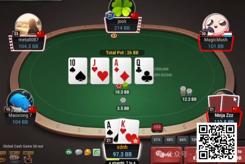 【红龙扑克】牌局分析：乱拳打死老师傅