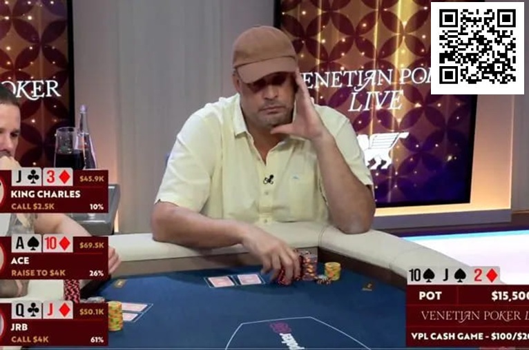【红龙扑克】话题 | Jean-Robert Bellande在威尼斯扑克直播中赢得首个六位数底池