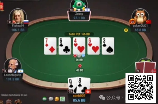 【红龙扑克】牌局分析：肯定要bluff，就是用什么size好？