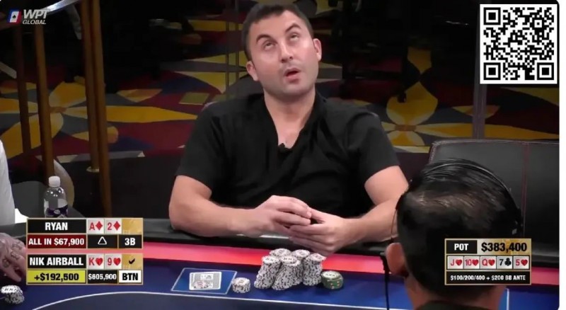 【红龙扑克】牌局分析 | 诈唬撞上同花顺，问题出在哪？