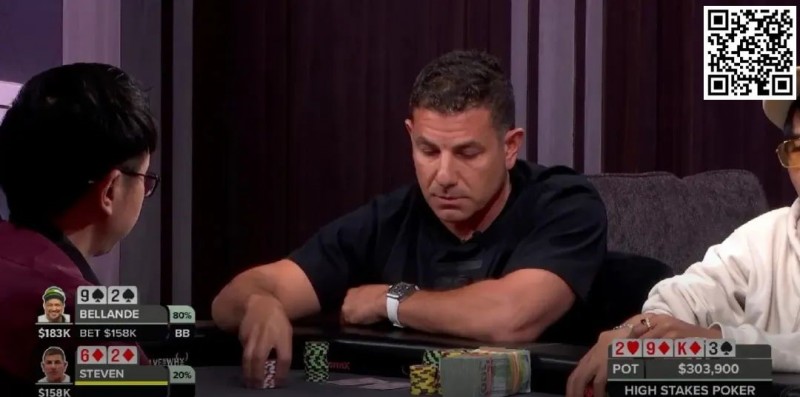 【红龙扑克】牌局分析 | 303,900巨额彩池中Brandon Steven明显的错误打法