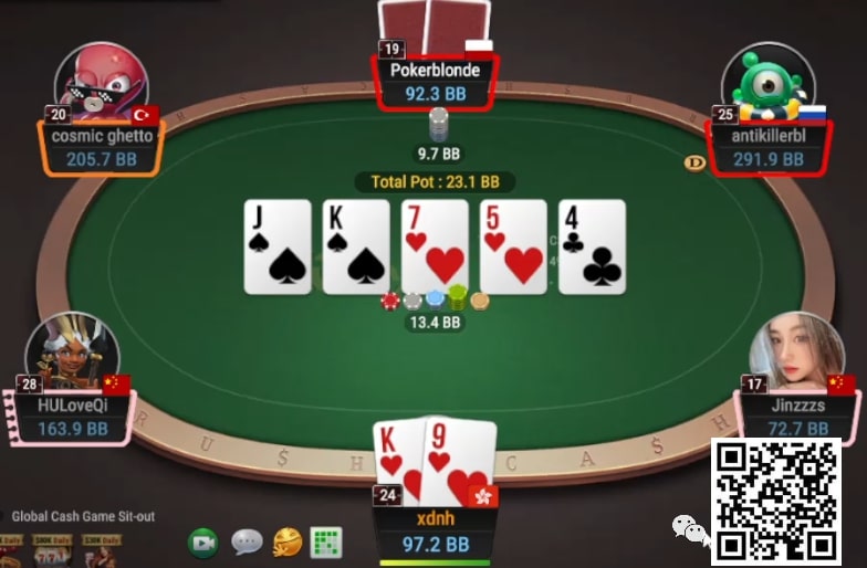 【红龙扑克】牌局分析：为啥不cbet，delay cbet为啥这么大，为啥bluff river？