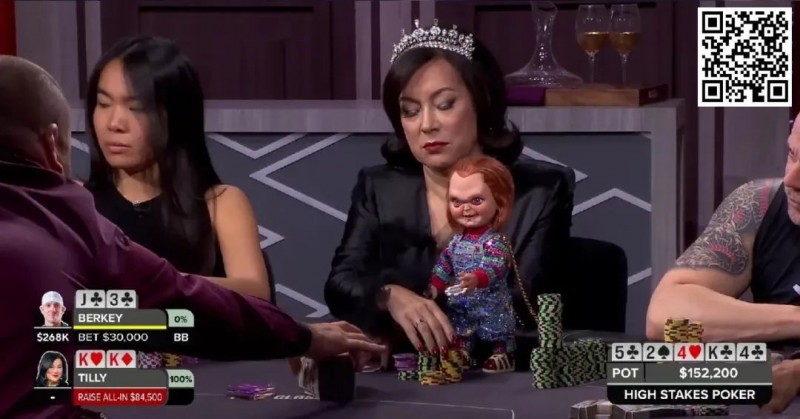 【红龙扑克】牌局分析 | Jennifer Tilly将Matt Berkey困在价值206,700美元的巨额彩池中