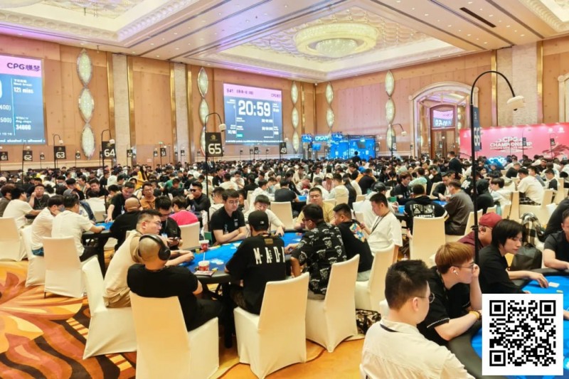 【红龙扑克】CPG横琴选拔赛 | 盛况空前！主赛第一轮B组1016人参赛创新高，朱泽清45.5万记分牌数量领跑259人晋级