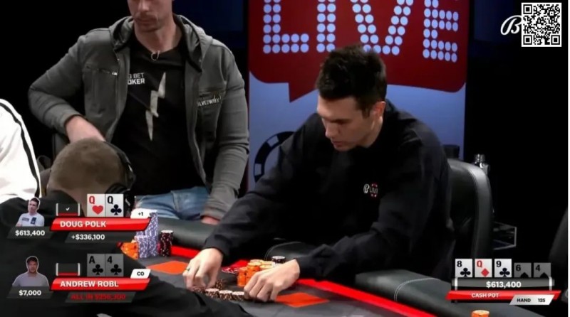 【红龙扑克】Doug Polk从Andrew Robl手中赢得了63万美元的彩池