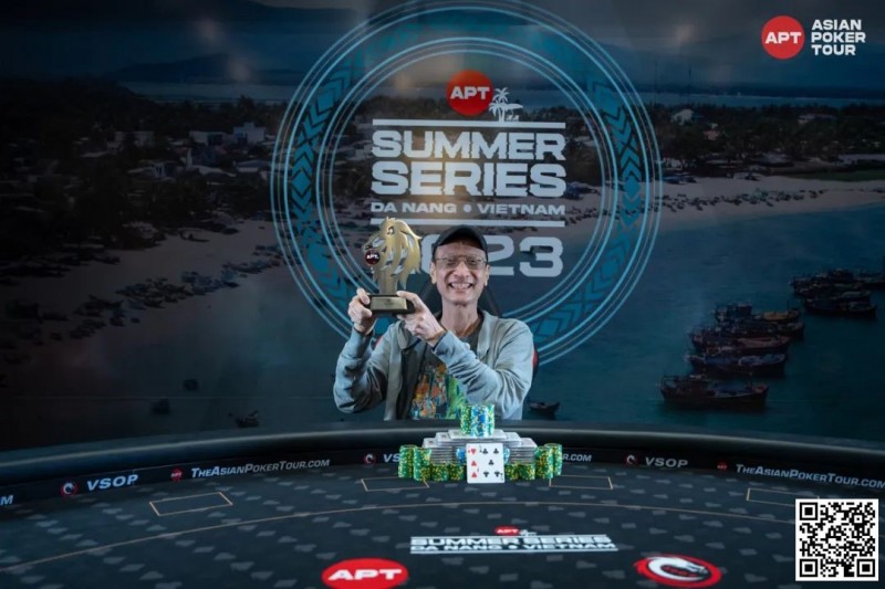 【红龙扑克】新加坡 Chan Kien 拿下APT开幕赛锦标， 5.45亿越南盾（约17万）冠军奖金