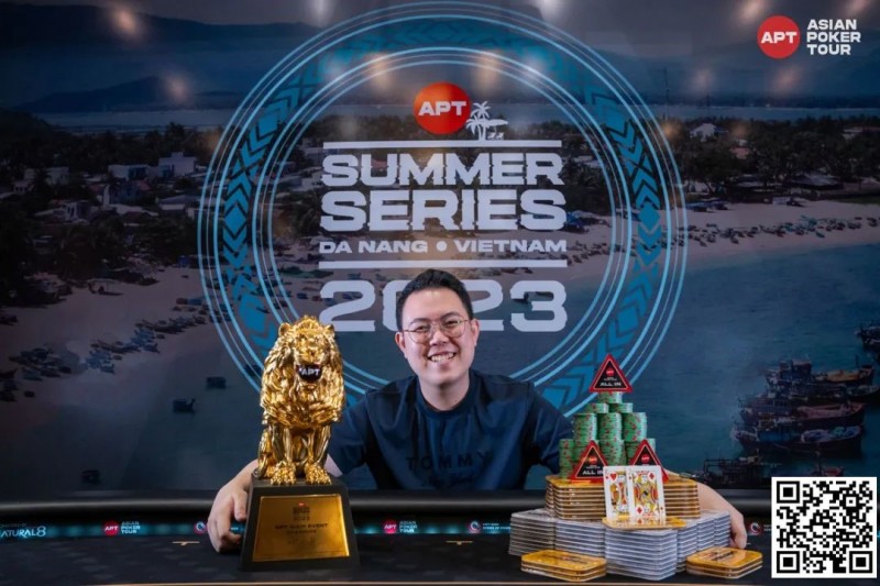【红龙扑克】APT越南丨新加坡 Shixiang Khoo 胜出APT历来最高奖池越南主赛事;冠军奖金 39亿越南盾(约119万人民币)