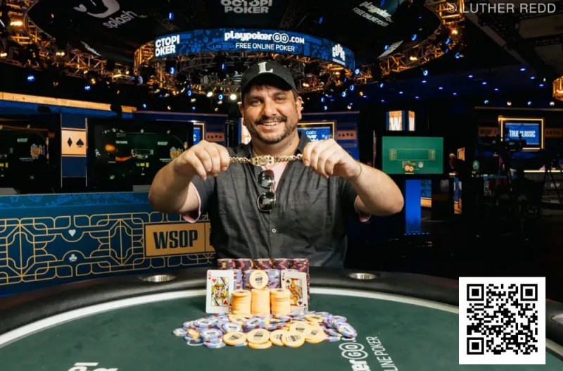 【红龙扑克】2025WSOP｜Seth Davies收获25K超豪赛冠军