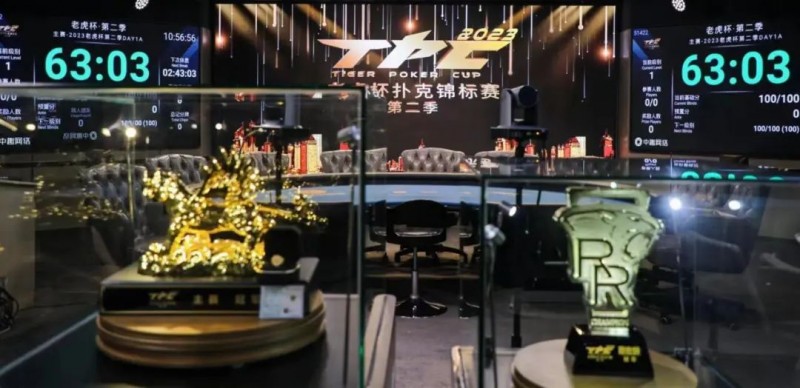 【红龙扑克】2023 TPC老虎杯第二季|江西南昌彭思树FT决赛桌6杀斩获冠军,成为新晋虎王