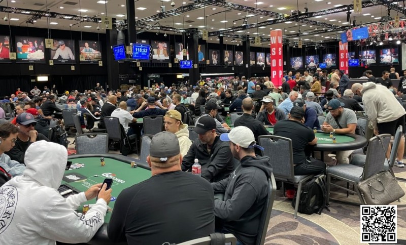 【红龙扑克】有史以来规模最大的一天！WSOP主赛事Day1c超过3000名选手参赛！
