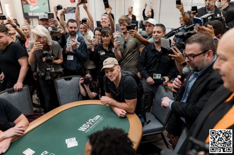【红龙扑克】2023WSOP | 主赛事441人晋级，周全记分牌排行第十位