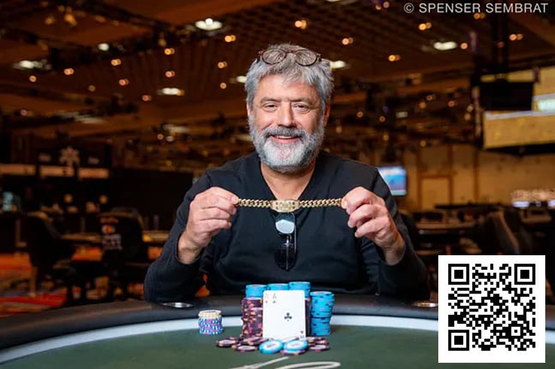【红龙扑克】2025 WSOP | Weng Zheyu5000美元超级快速赏金赛获得第三名