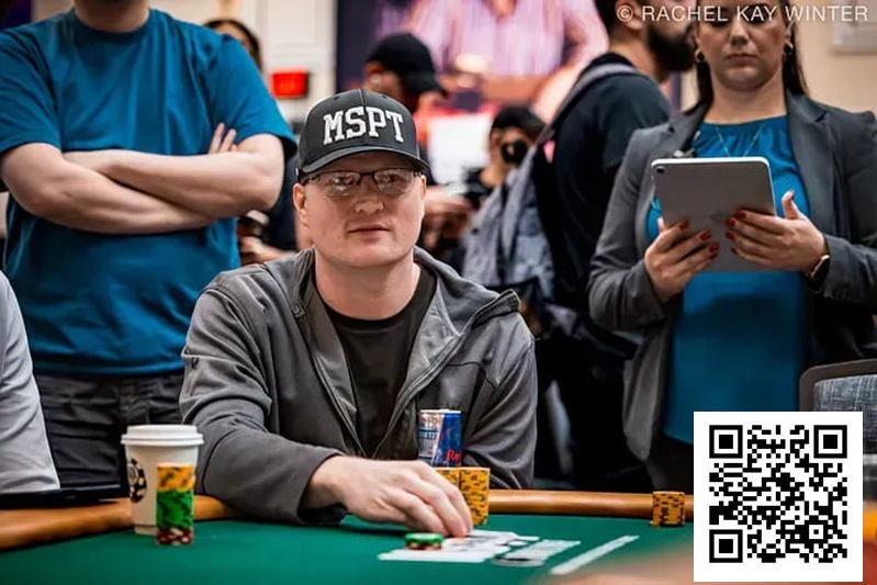 【红龙扑克】A-high泡沫线抓鸡保命翻倍，赢下WSOP主赛生死战