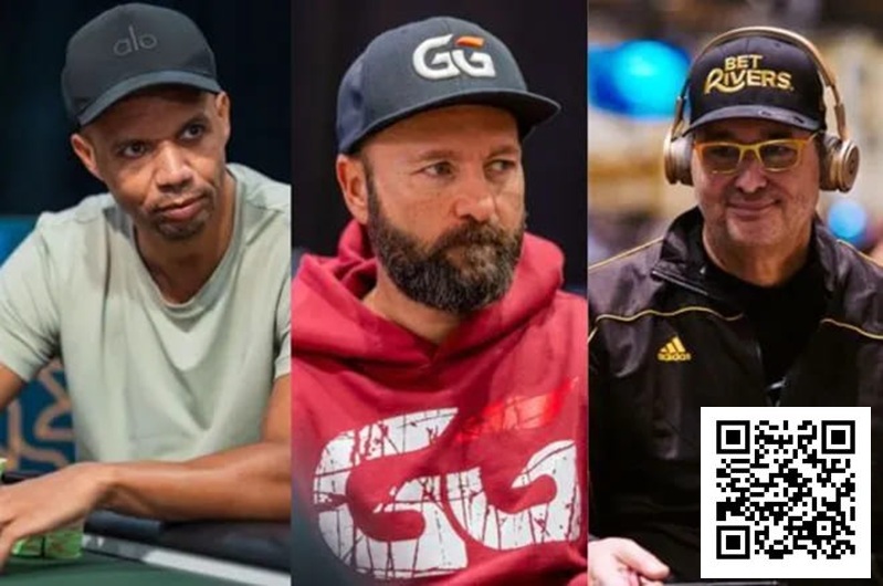 【红龙扑克】扑克三巨头的WSOP成绩单：Ivey量少而精，丹牛首次盈利，Hellmuth刷经验值
