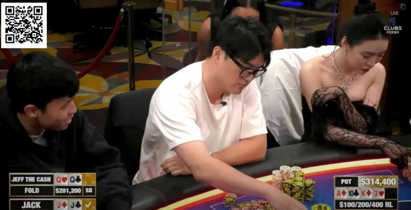 【红龙扑克】5bet底池高压对决，看JJ如何逼退QQ