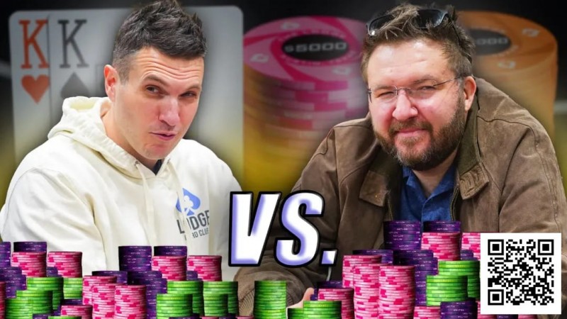 【红龙扑克】反转再反转！从翻前4bet到河牌all in，口袋7大战同花JT