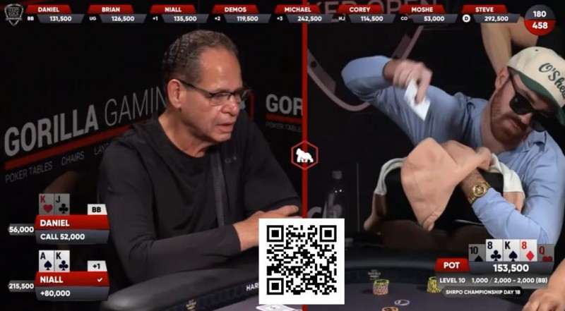 【红龙扑克】扑克赛事离奇手牌：选手误持三张底牌痛失巨池