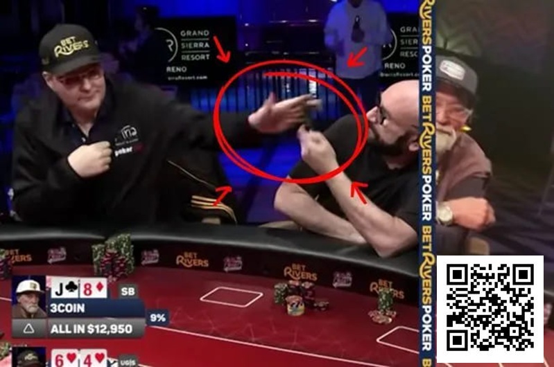 【红龙扑克】趣闻 | Phil Hellmuth牌局失控怒扇”大嘴”Matusow的手机