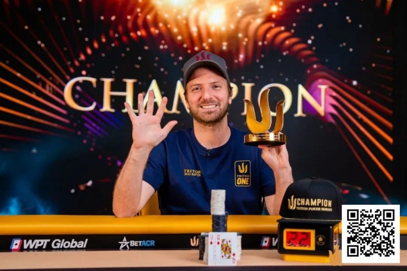 【红龙扑克】Triton 济州 | MIKE WATSON 同花顺锁定胜局 济州加冕第5冠