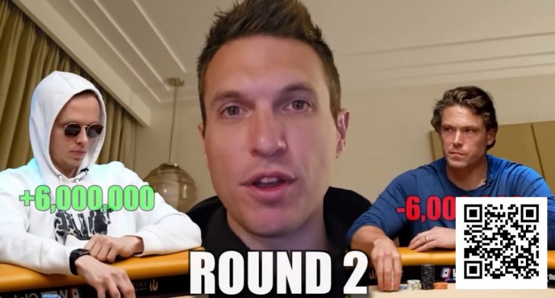 【红龙扑克】【Polk解析】Foxen用同花跟注全下撞葫芦输1200w底池被狂喷，但Polk说他没有错